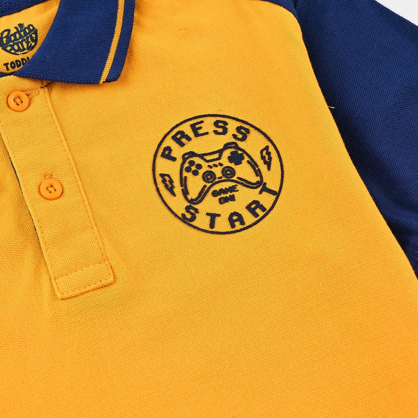 Baby Boys Jumbo Pique Polo Shirt