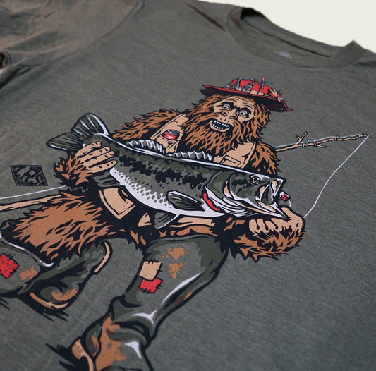 Lakes Fashion Bassquatch T-Shirt - Lakes Fashion