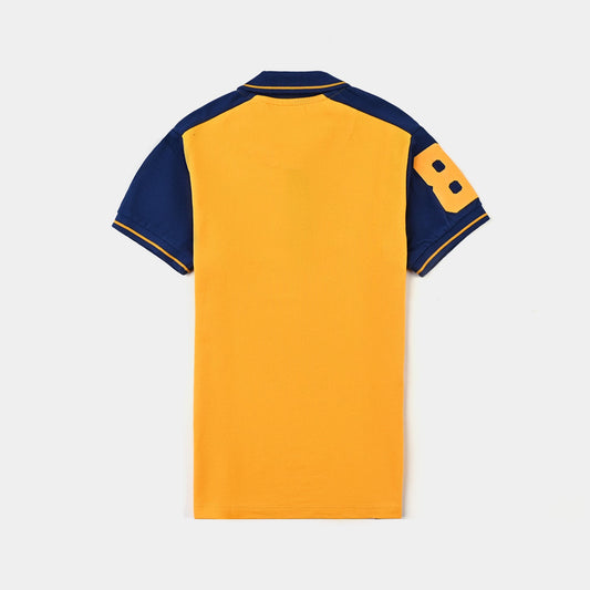 Baby Boys Jumbo Pique Polo Shirt