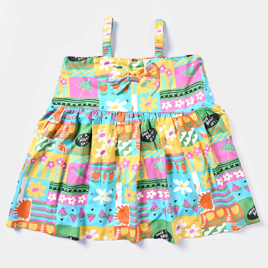 Baby Girls Viscose Summer Party Casual Top