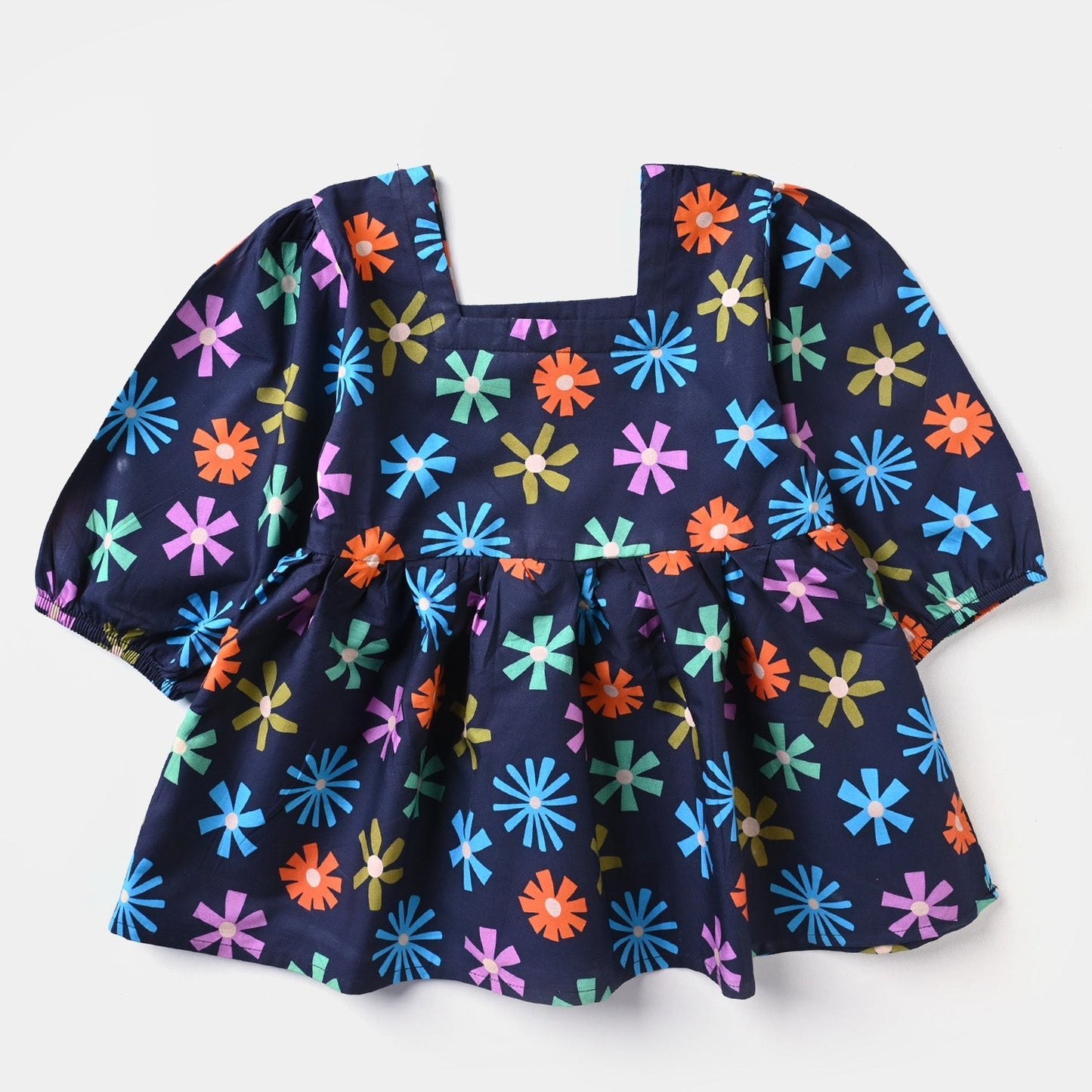 Baby Girls Floral Cotton Casual Top