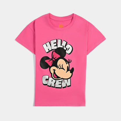 Baby Girls Casual Cotton Jersey T-Shirt