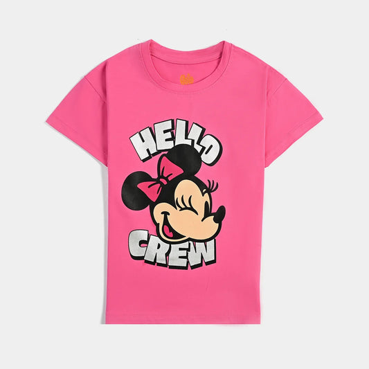 Baby Girls Casual Cotton Jersey T-Shirt
