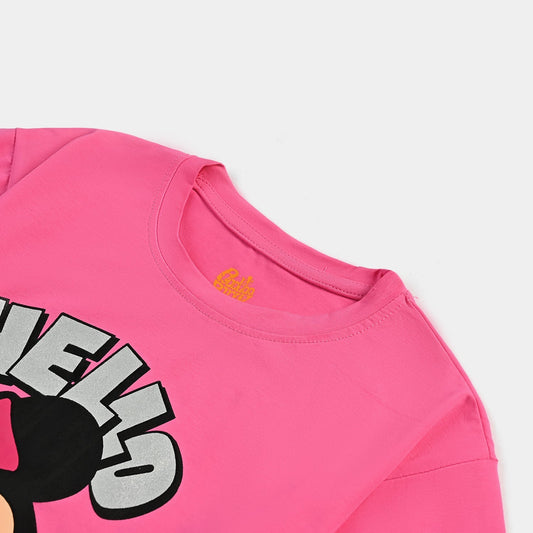 Baby Girls Casual Cotton Jersey T-Shirt